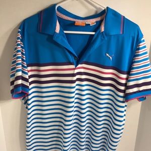 Puma men’s short sleeve golf shirt